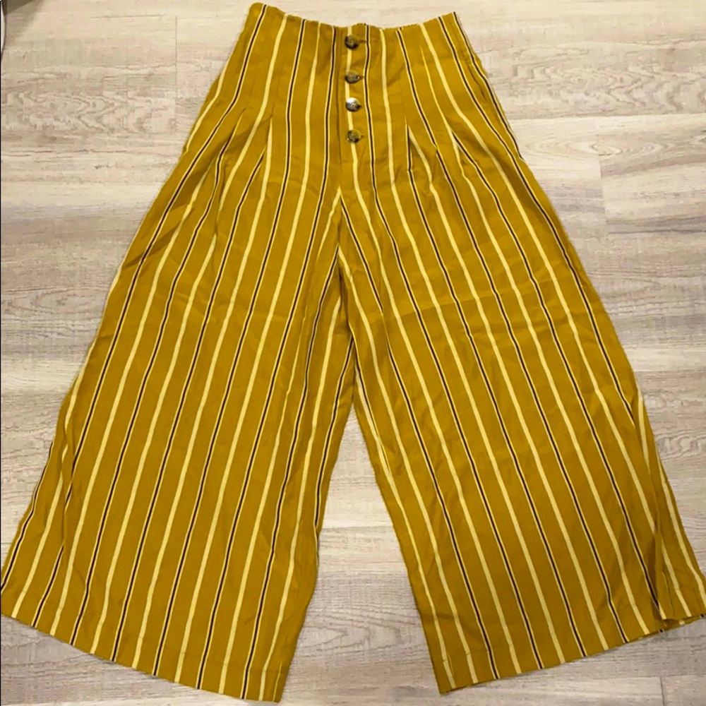 Zara Wide Pants Striped